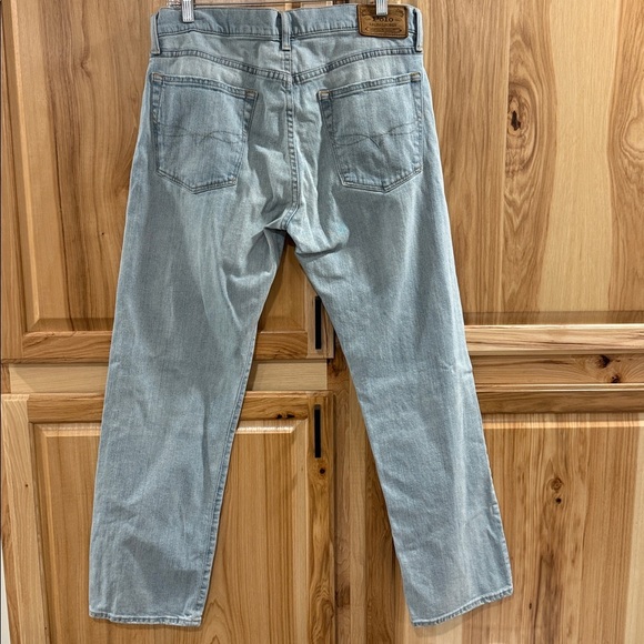 Vintage Y2K Polo Ralph Lauren Jeans Classic Fit Straight Leg Denim Dungarees - Picture 4 of 12